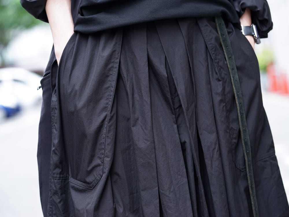 Yohji Yamamoto 19SS HAKAMA Pants 2Way Coordinate - 3-005