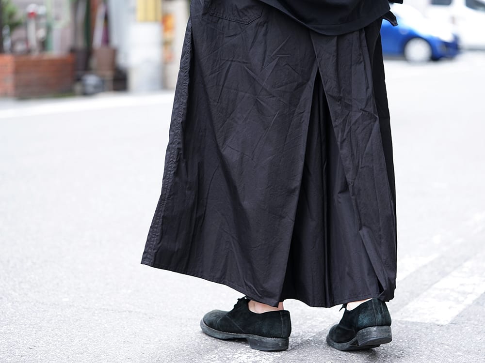 Yohji Yamamoto 19SS HAKAMA Pants 2Way Coordinate - 3-006