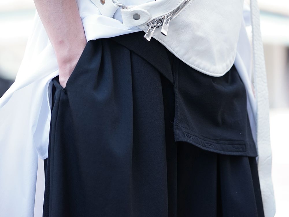 B Yohji Yamamoto Back Print Shirt Style - 3-003