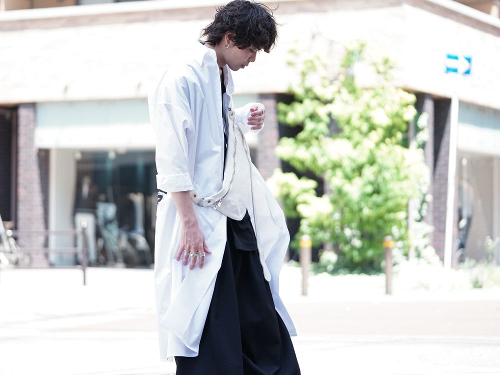 B Yohji Yamamoto Back Print Shirt Style - 4-001