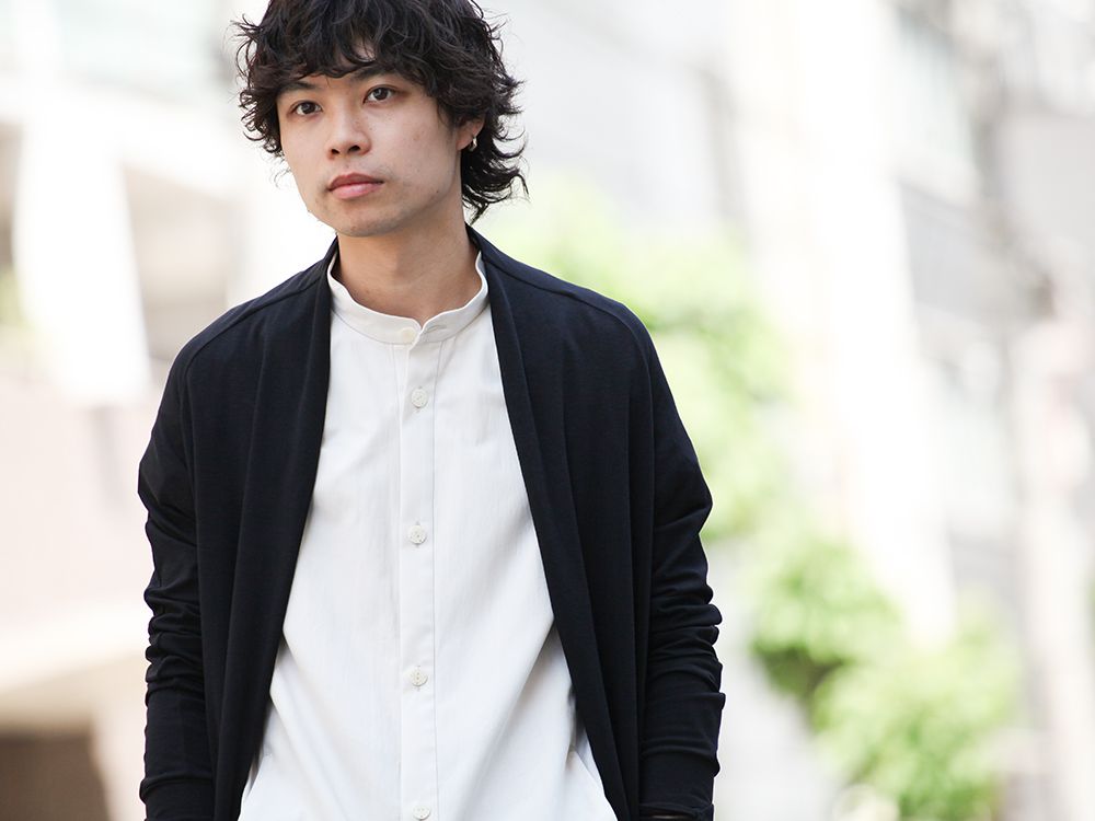 DEVOA 19SS Long cardigan × HAKAMA Pants Style - 2-002