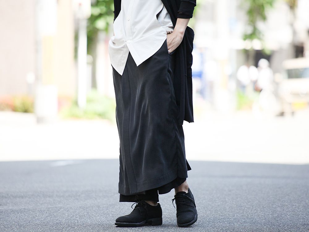 DEVOA 19SS Long cardigan × HAKAMA Pants Style - 3-003