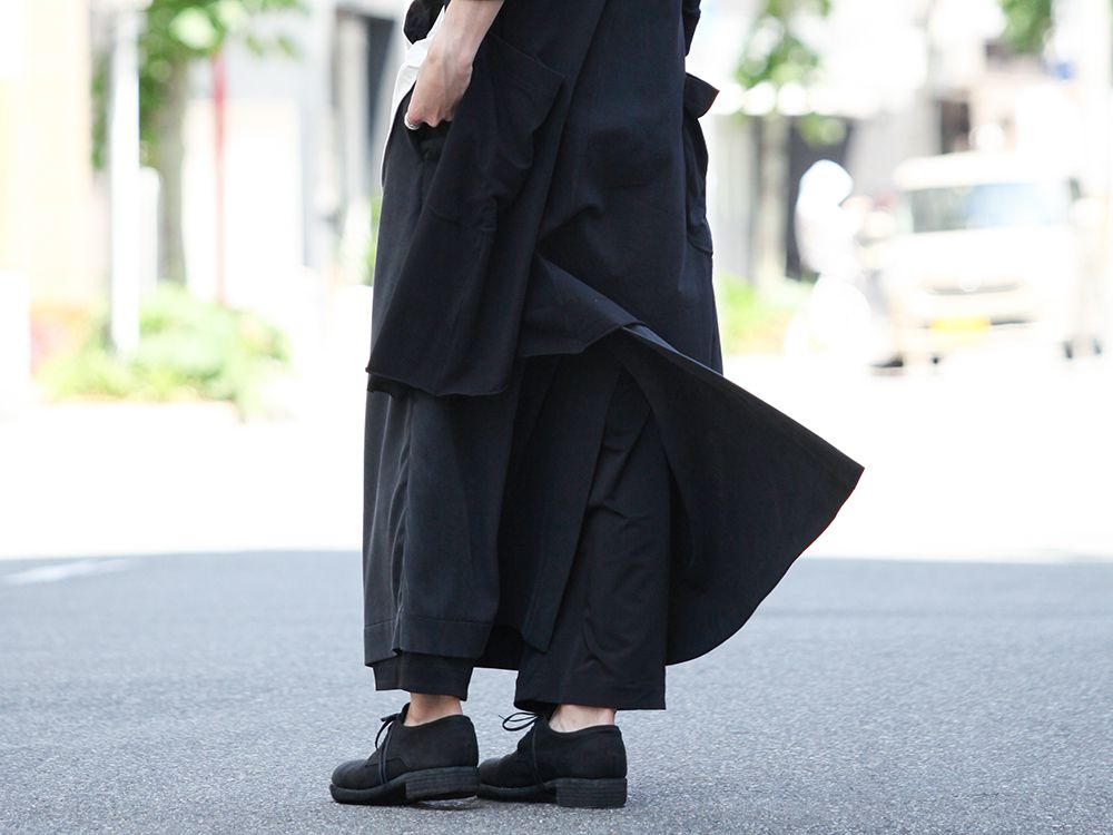 DEVOA 19SS Long cardigan × HAKAMA Pants Style - 3-004