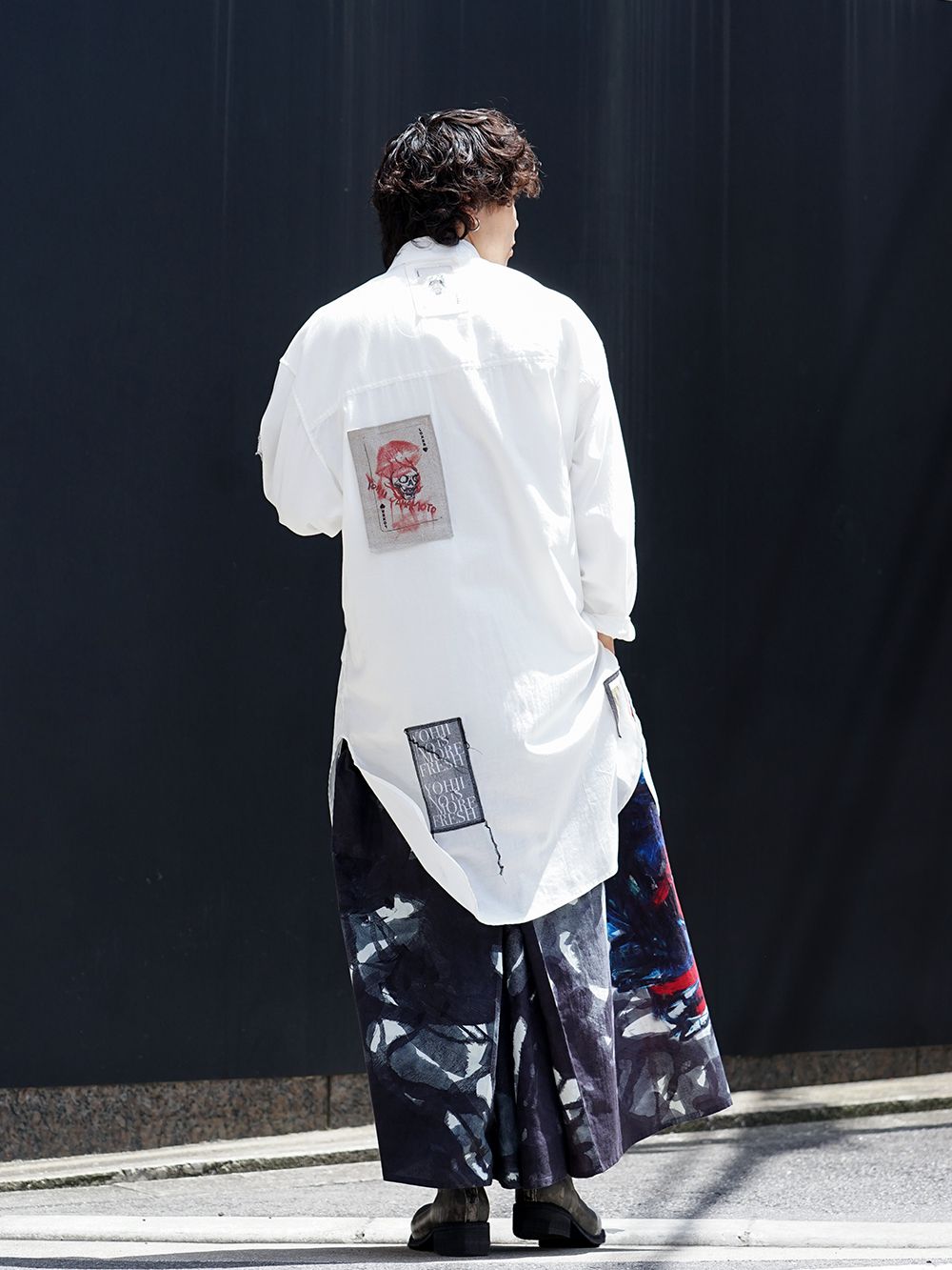 Yohji Yamamoto Patchwork x Print Design Style - 1-004