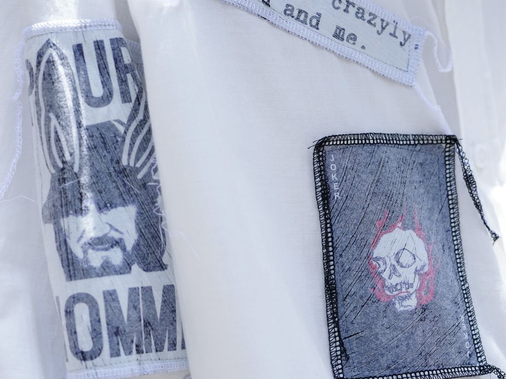 Yohji Yamamoto Patchwork x Print Design Style - 2-002