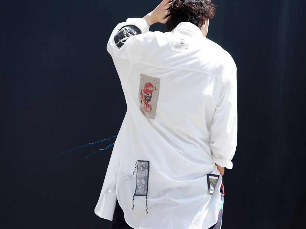 Yohji Yamamoto Patchwork x Print Design Style - 2-003