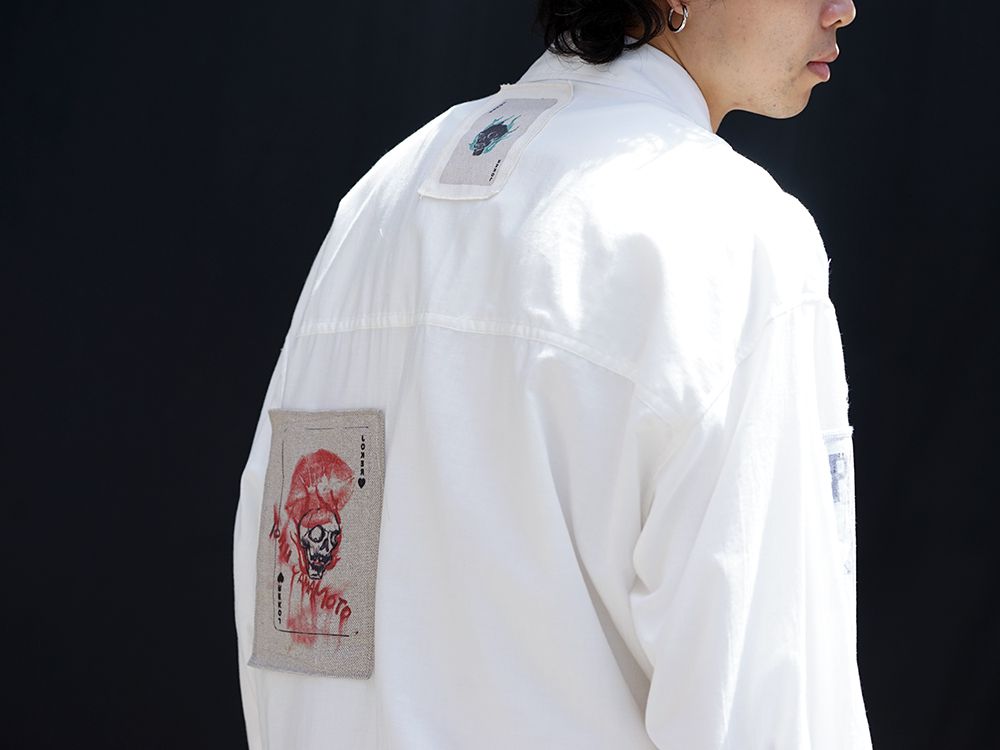 Yohji Yamamoto Patchwork x Print Design Style - 2-004