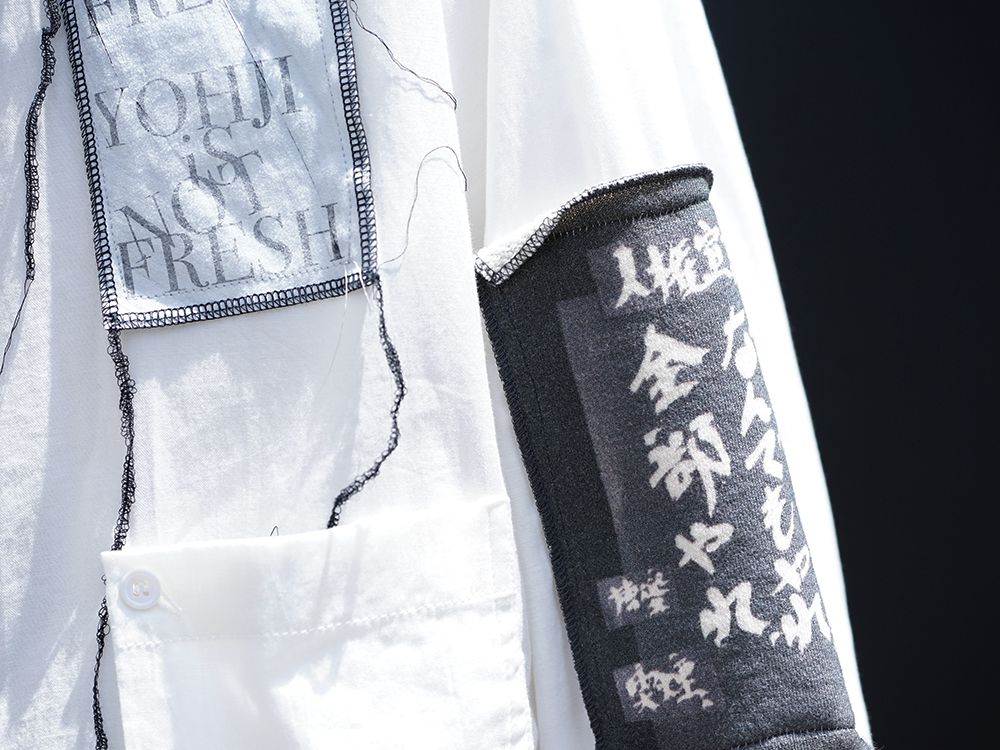 Yohji Yamamoto Patchwork x Print Design Style - 2-004