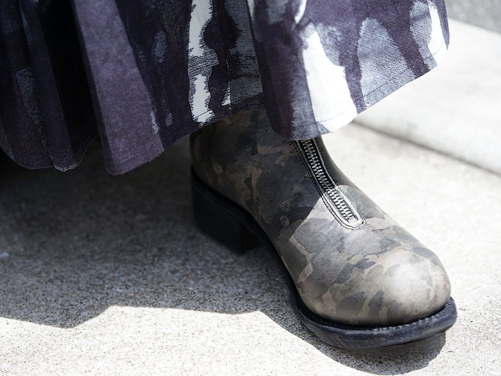 Yohji Yamamoto Patchwork x Print Design Style - 3-006