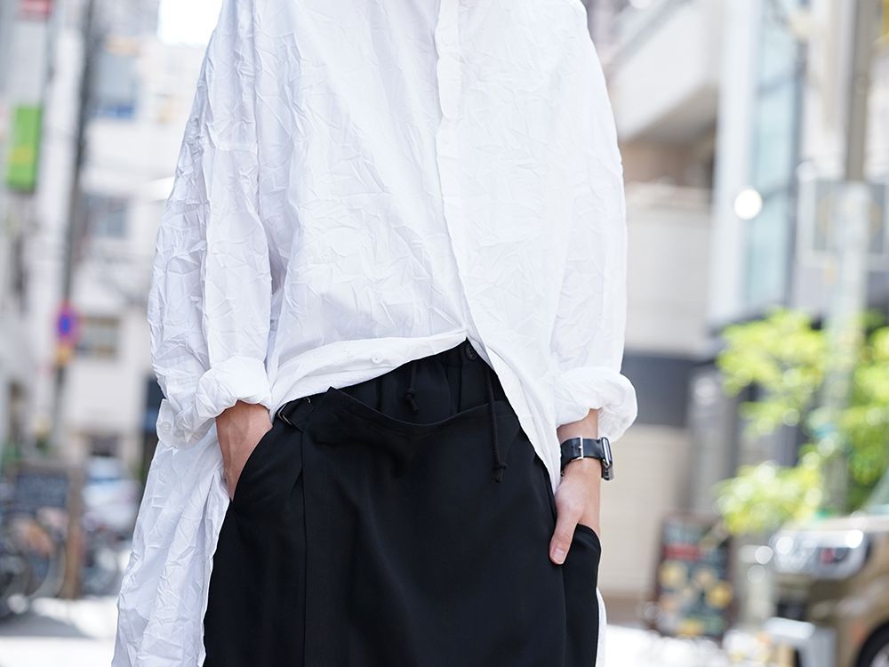Yohji Yamamoto 19AW New Wrap Pants Style - 2-004