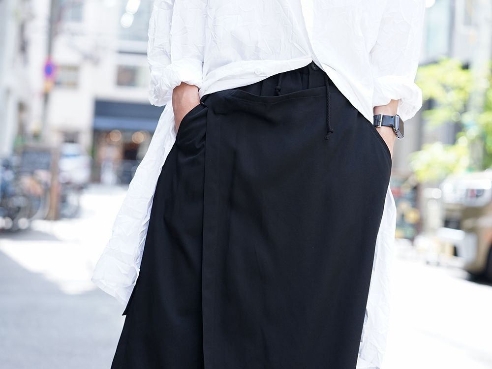 Yohji Yamamoto 19AW New Wrap Pants Style - 3-001