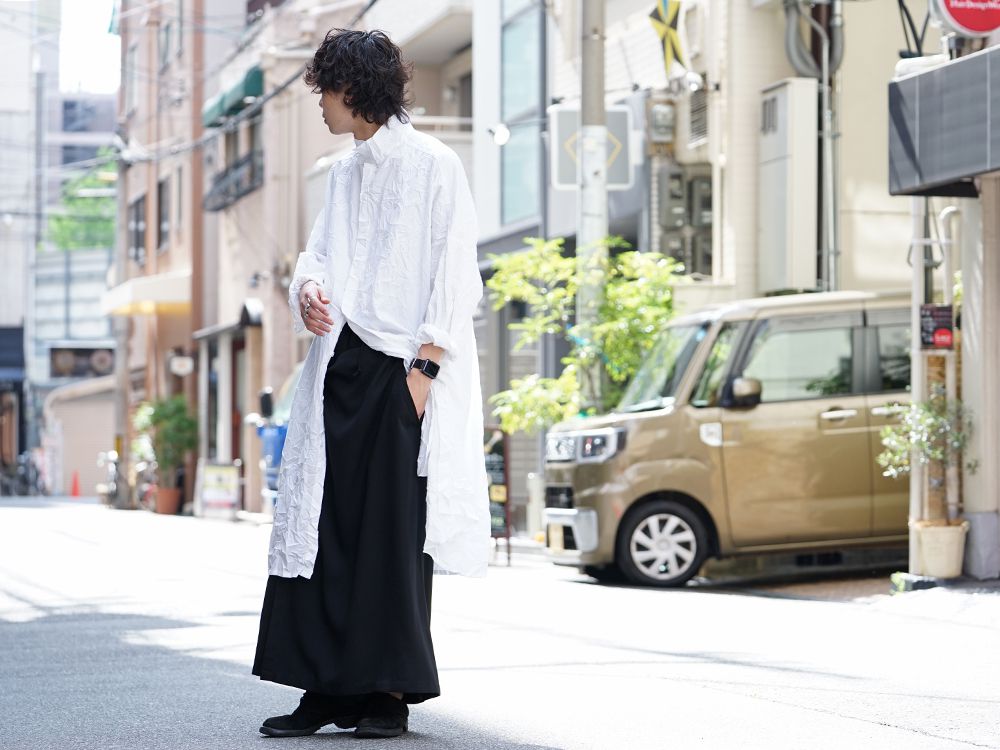 Yohji Yamamoto 19AW New Wrap Pants Style - 4-001