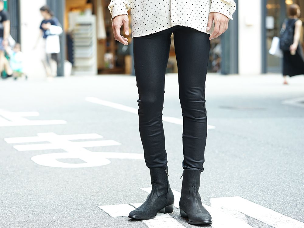 GalaabenD 19AW Chiffon star print tie neck shirt Style - 4-001