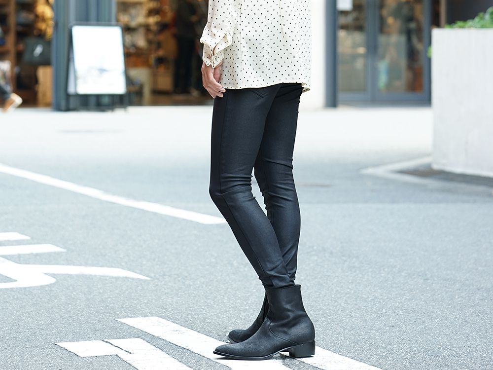 GalaabenD 19AW Chiffon star print tie neck shirt Style - 4-002