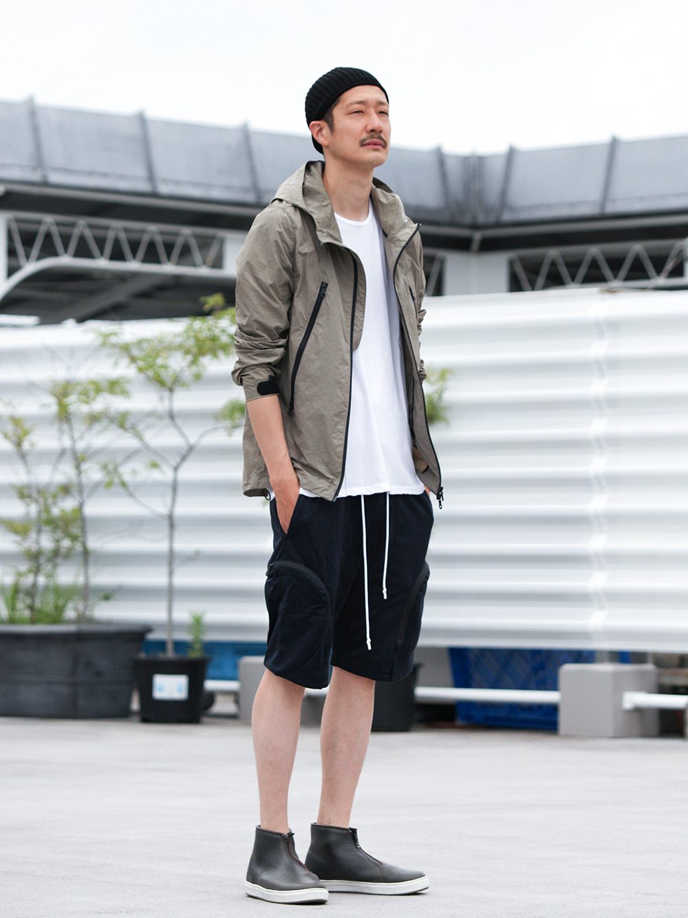 .LOGY kyoto 19SS【 JERSEY SHORTS NAVY 】RECOMMEND STYLE!! - 1-002