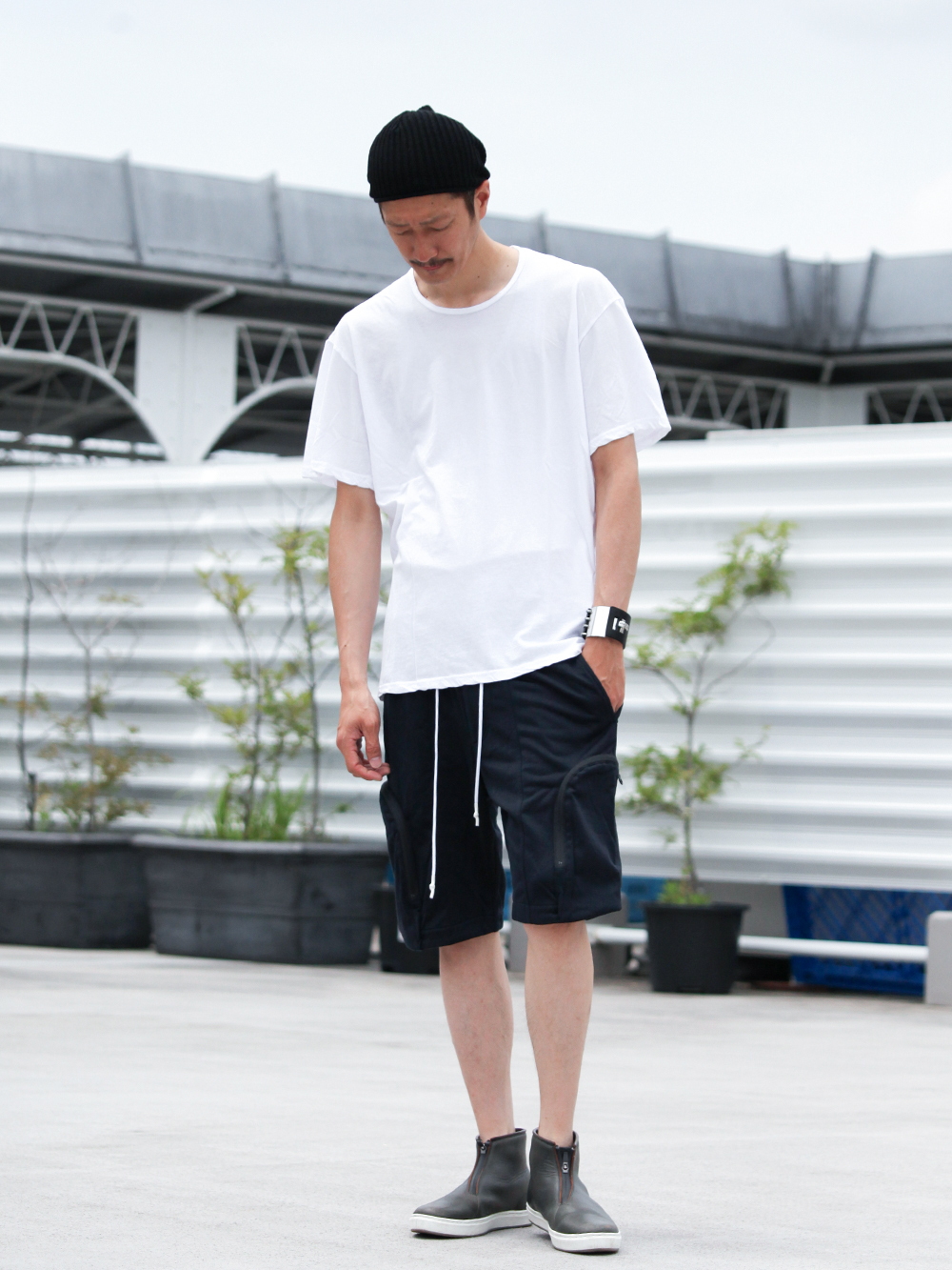 .LOGY kyoto 19SS【 JERSEY SHORTS NAVY 】RECOMMEND STYLE!! - 3-001