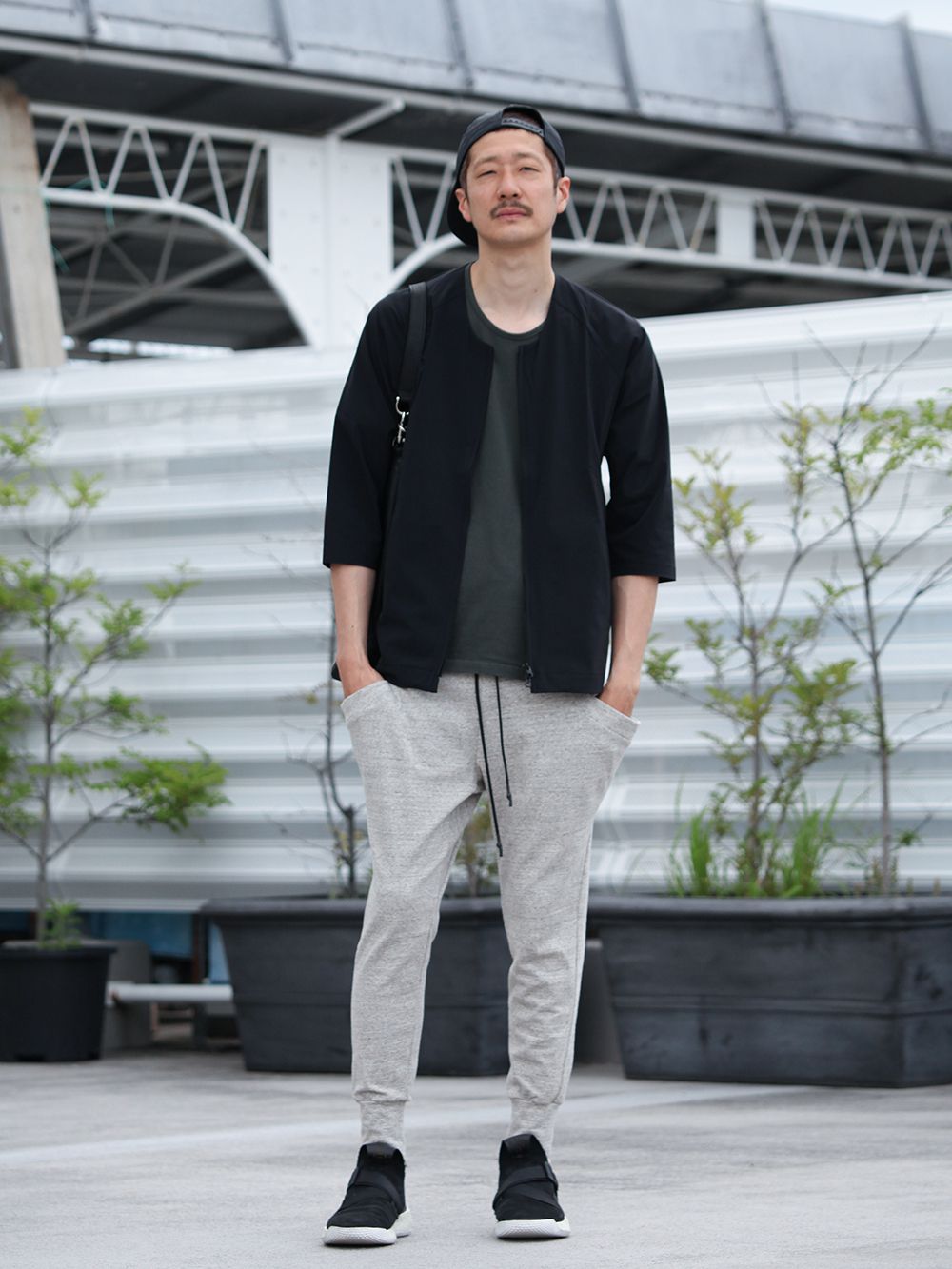 .LOGY kyoto 19SS【 ZIP UP 3/4 SLEEVE CARDIGAN 】STYLE!!! - 3-001