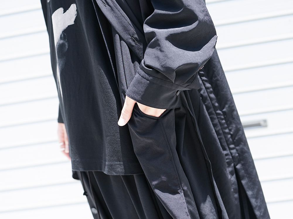 B Yohji Yamamoto Deformation Black Style - 2-006