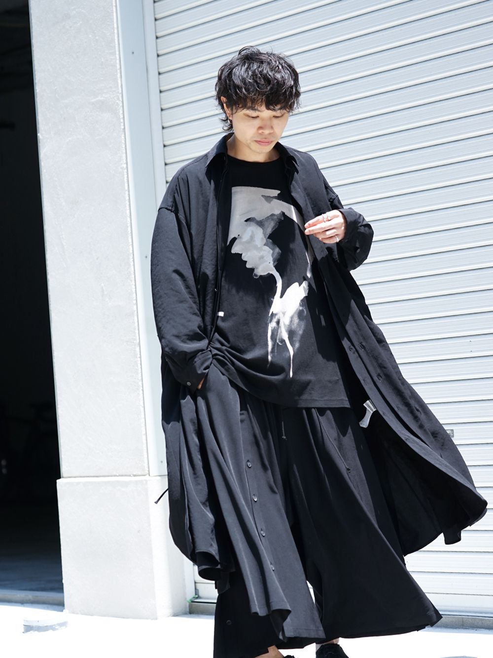 B Yohji Yamamoto Deformation Black Style - 2-005