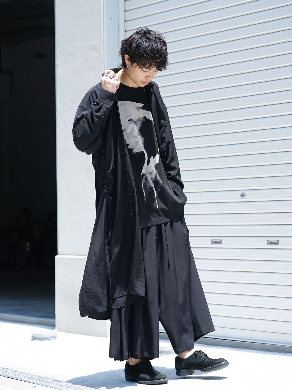 B Yohji Yamamoto Deformation Black Style - 4-001