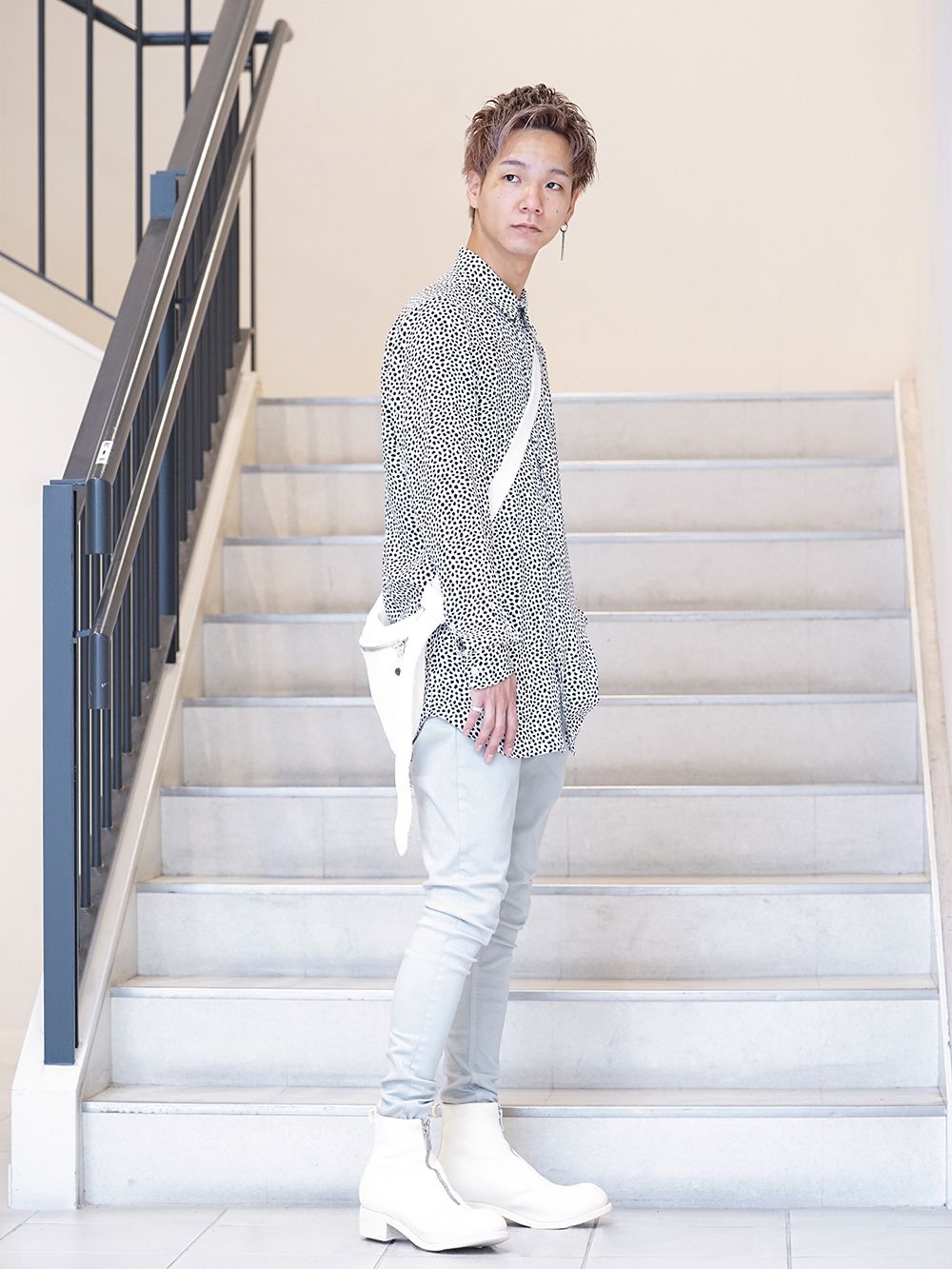 GalaabenD x DBSS x GUIDI White colouring Summer style - 1-002