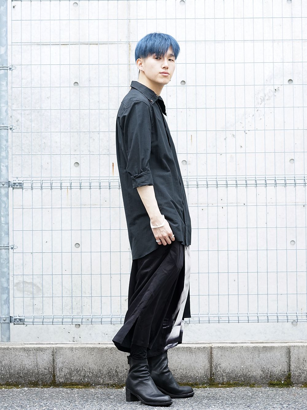 Ground Y × Marilyn Monroe collaboration Wrap belt pants styling!! - 1-002