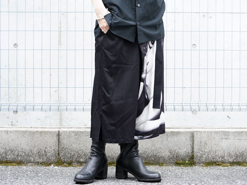 Ground Y × Marilyn Monroe collaboration Wrap belt pants styling!! - 3-002