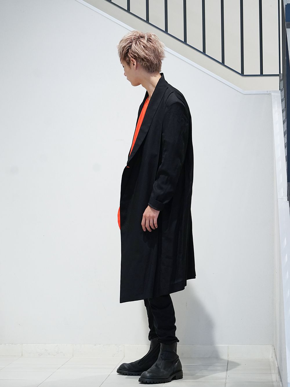 JULIUS 2019PF Black x Orange Color styling - FASCINATE BLOG