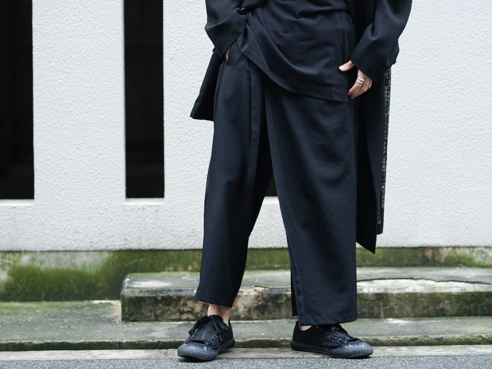 Yohji Yamamoto 19-20AW Asymmetry Dictionary 1 Jacket Style