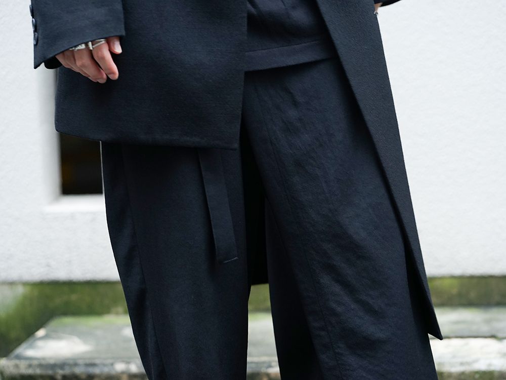 Yohji Yamamoto 19-20AW Asymmetry Dictionary 1 Jacket Style - 3-005