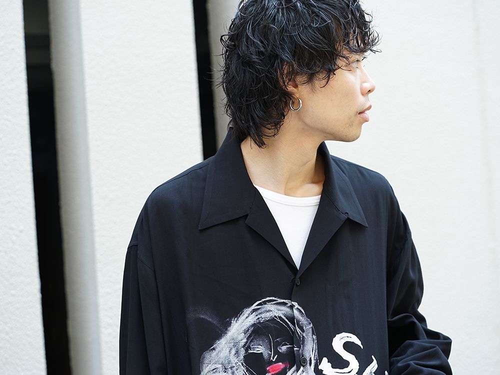 B Yohji Yamamoto I'M SO SHY Long Shirts Style - 2-003