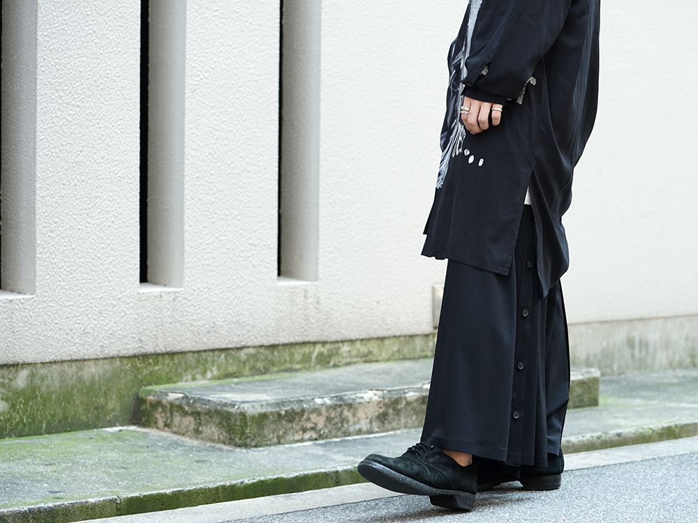 B Yohji Yamamoto I'M SO SHY Long Shirts Style - 3-002