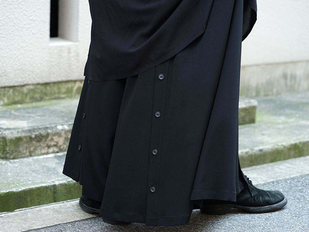 B Yohji Yamamoto I'M SO SHY Long Shirts Style - 3-004