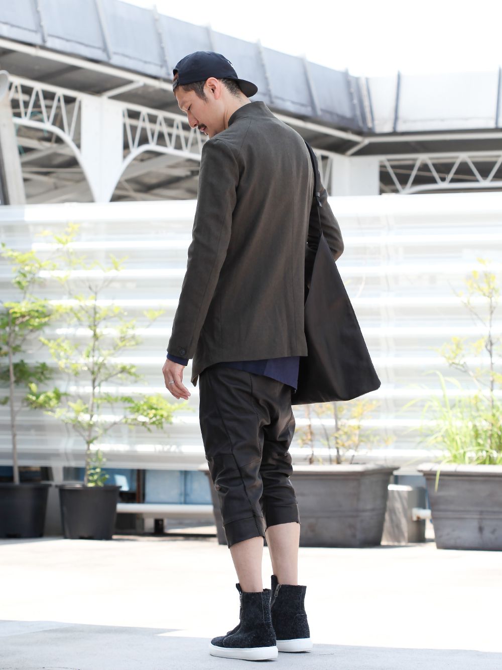 RIPVANWINKLE 19AW【 CROPPED LEATHER PANTS 】STYLING!!! - 1-003