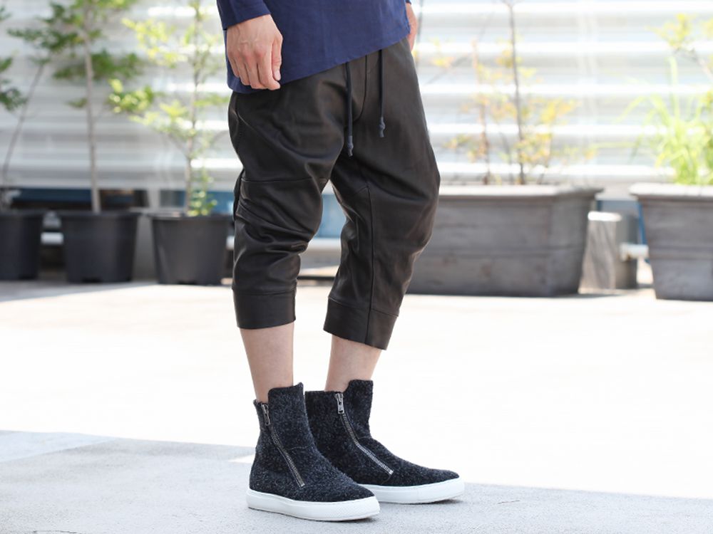 RIPVANWINKLE 19AW【 CROPPED LEATHER PANTS 】STYLING!!! - 3-002