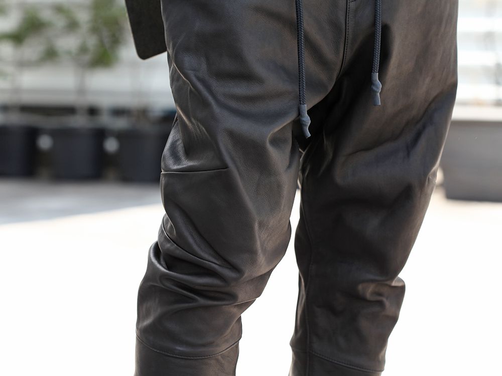 RIPVANWINKLE 19AW【 CROPPED LEATHER PANTS 】STYLING!!! - 3-004