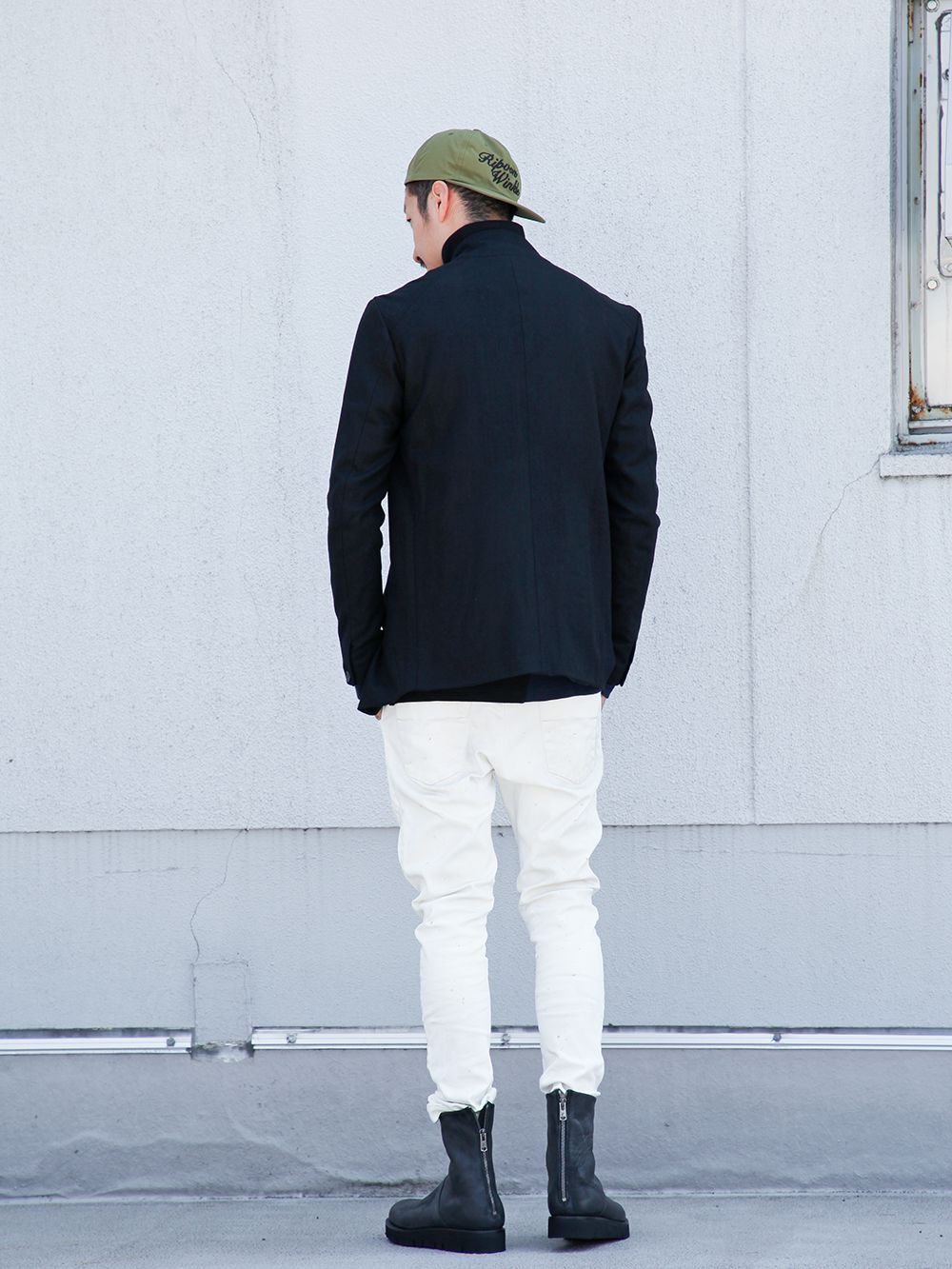 RIPVANWINKLE DUST JEANS [ DUST WHITE ]  RECOMMED STYLING! - 1-003