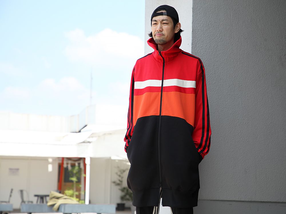 Y-3 Oversized Varsity Track top ジャージ - spacioideal.com