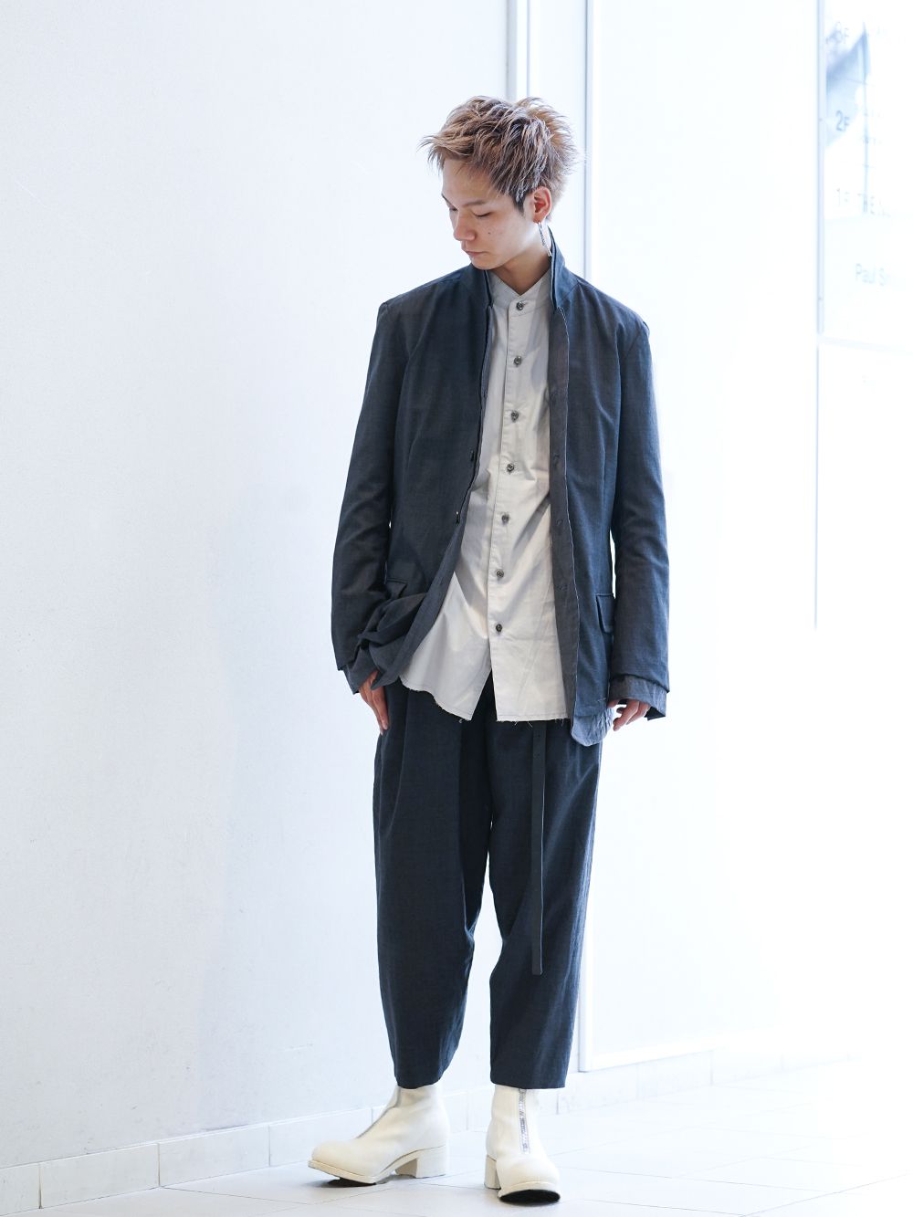 nude:masahiko maruyama 19AW LAYERD STYLE JACKET SETUP STYLING