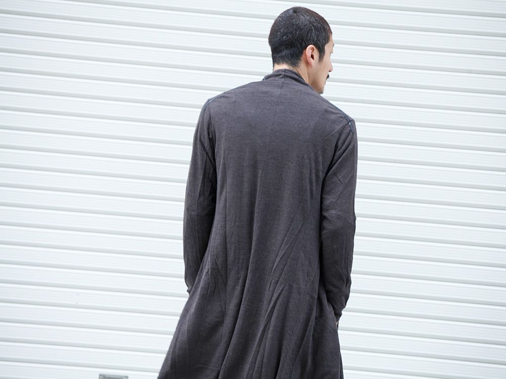 DEVOA 19-20AW wool x alpaca jersey Cardigan Style - 2-002
