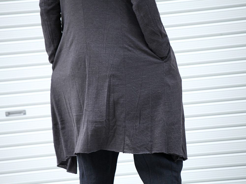 DEVOA 19-20AW wool x alpaca jersey Cardigan Style - 2-006