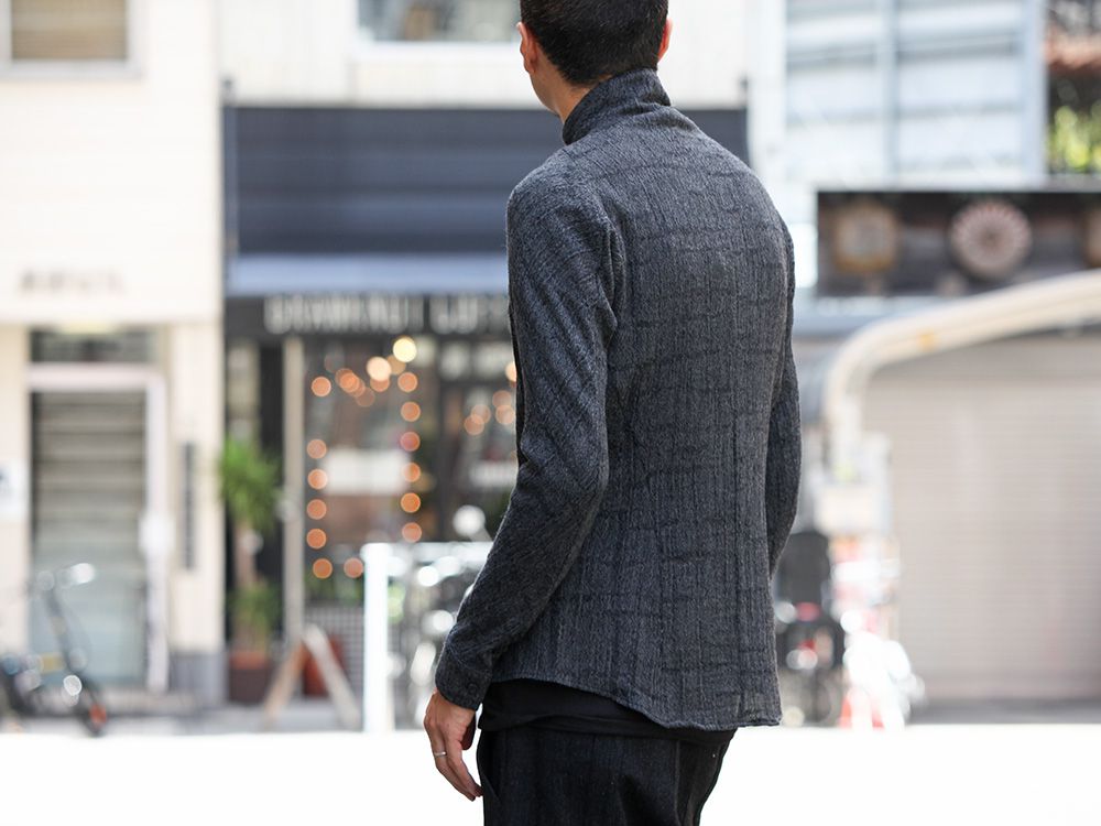 D.HYGEN Wool jacquard Zip shirts Style - 2-002