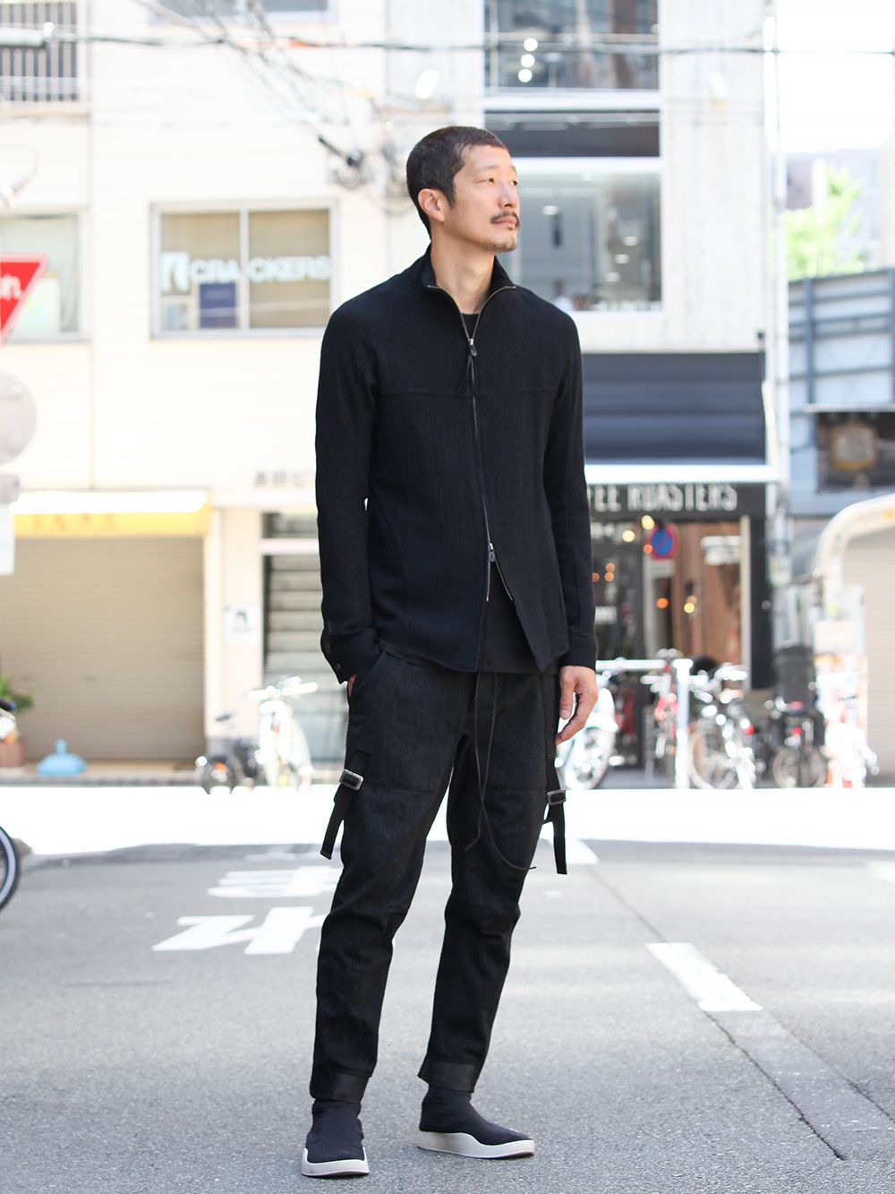 D.HYGEN Wool jacquard Zip shirts Style - 3-001