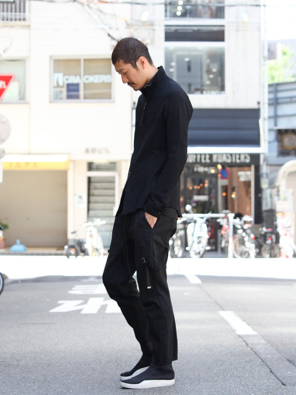 D.HYGEN Wool jacquard Zip shirts Style - 3-002