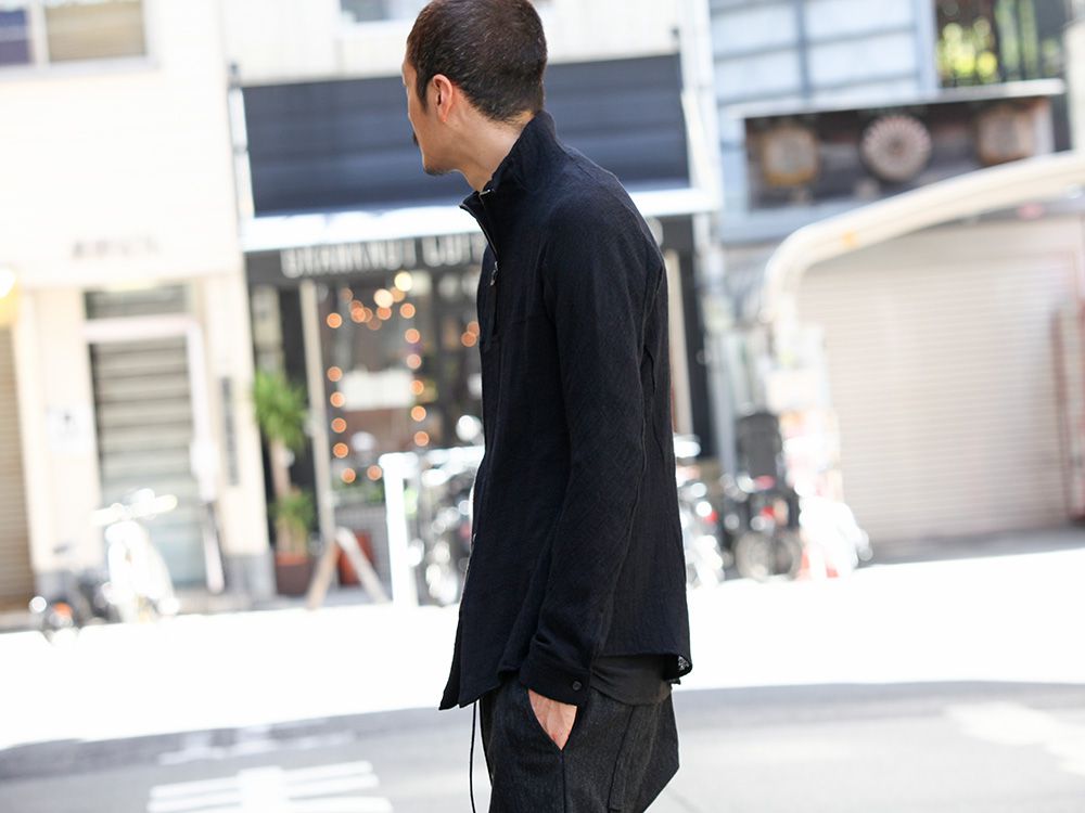 D.HYGEN Wool jacquard Zip shirts Style - 3-004