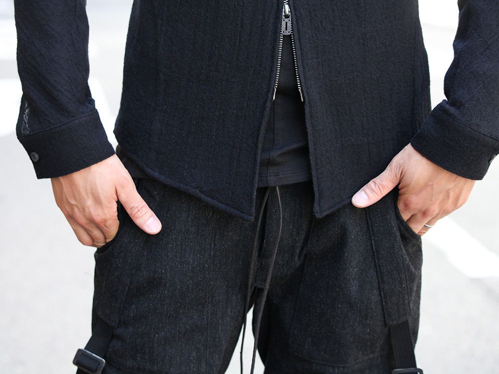 D.HYGEN Wool jacquard Zip shirts Style - 3-005