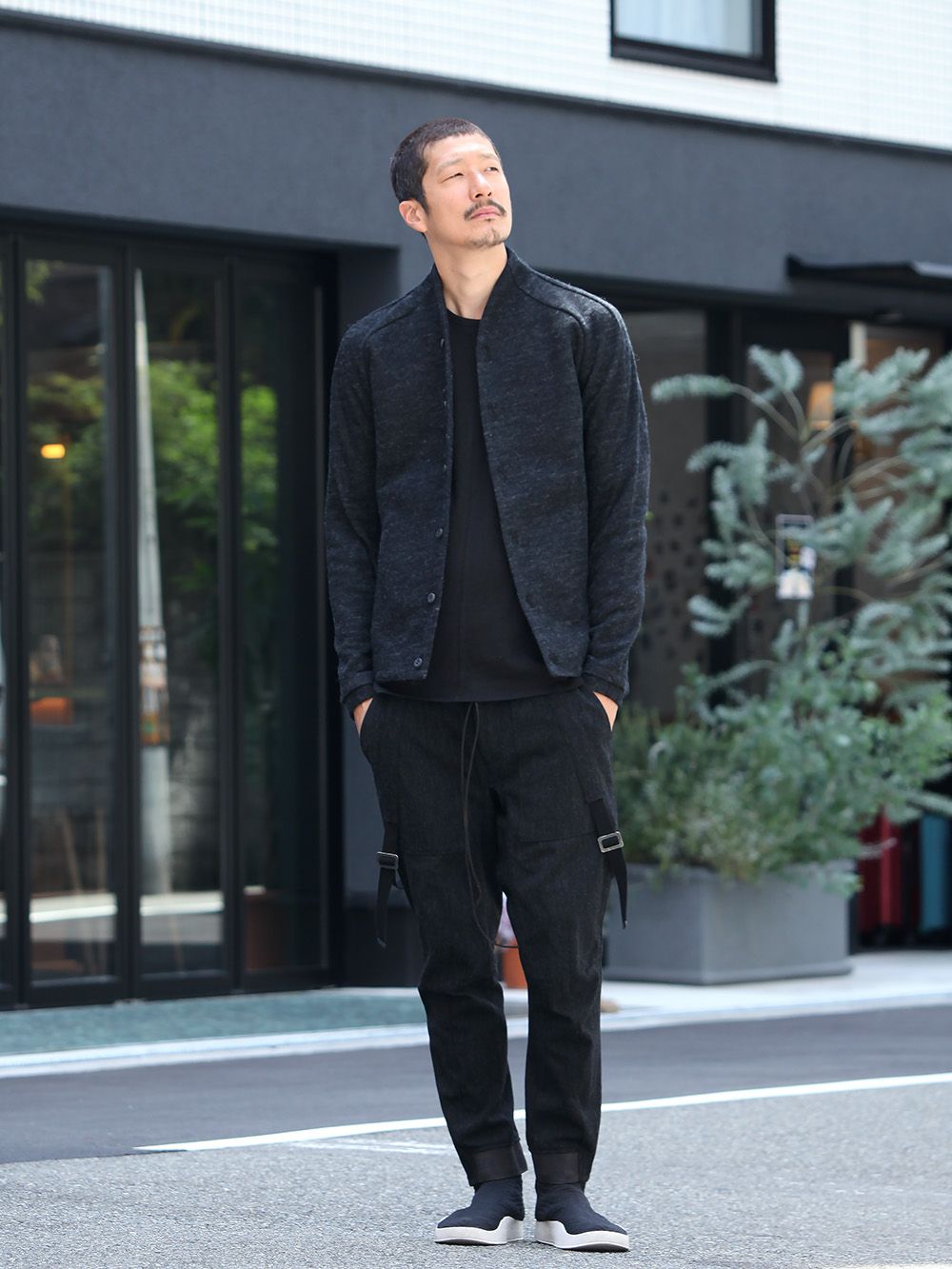 D.HYGEN Norwegian wool Bonding cardigan Style - 1-001