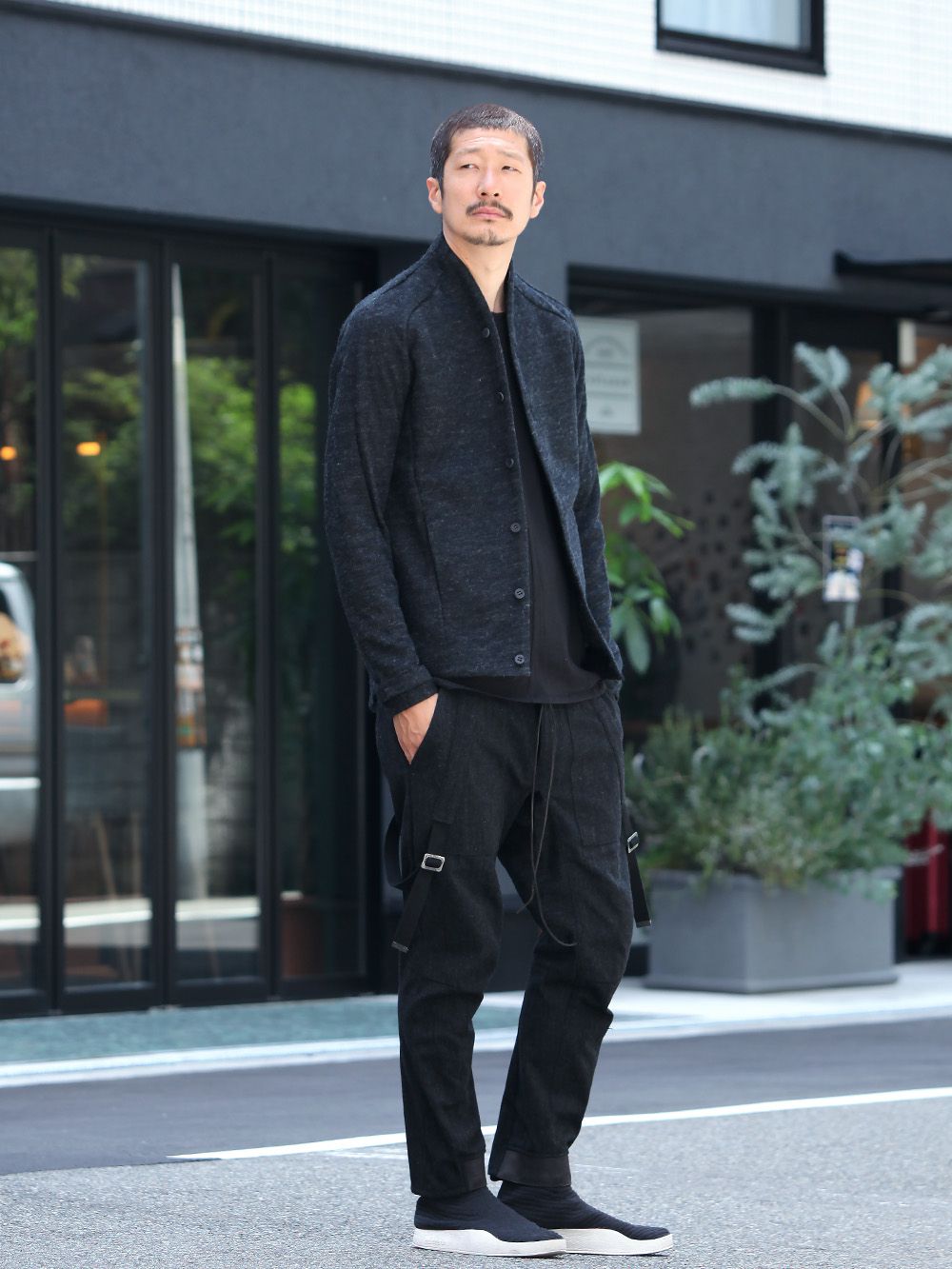 D.HYGEN Norwegian wool Bonding cardigan Style - 1-002