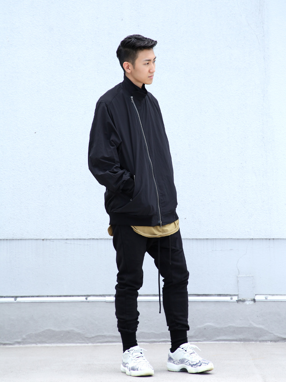 .LOGY kyoto [ JULIUS COVERED NECK JAKET ] STYLE - 1-002