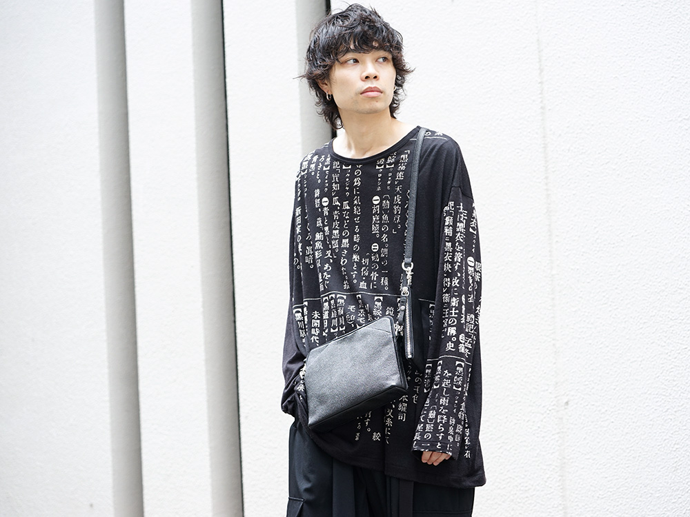 Yohji Yamamoto 19-20AW Dictionary print Style - 2-001